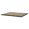 Pomax Concepts Modulaires-MATTEO - dessus de table - bois de mangier / métal - L 118 x W 80 X H 3 cm - naturel