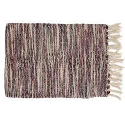 Pomax Plaids-MIRAGE - plaid - coton - L 150 x W 125 cm - mix de couleurs
