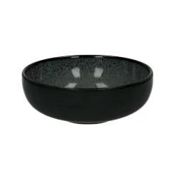 Pomax Vaisselle-MIRHA - bol - grès - DIA 16 x H 6 cm - gris foncé