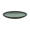 Pomax Vaisselle-MIRHA ESMERALDA - assiette à dessert - grès - DIA 21,5 x H 2,1 cm - vert