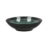 Pomax Vaisselle-MIRHA ESMERALDA - bol à soupe - grès - DIA 18,8 x H 5,1 cm - vert