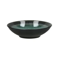 Pomax Vaisselle-MIRHA ESMERALDA - bol à soupe - grès - DIA 18,8 x H 5,1 cm - vert