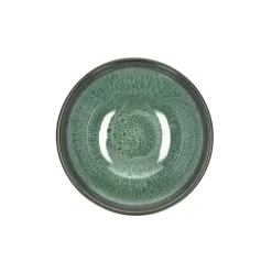 Pomax Vaisselle-MIRHA ESMERALDA - mini bol - grès - DIA 11 x H 6,3 cm - vert