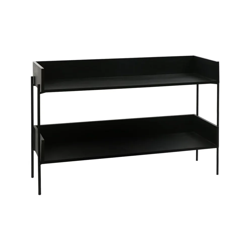 Pomax Concepts Modulaires-MODIV' - étagère - contre-plaqué / vernis à bois - L 120 x W 38 x H 15 cm - noir