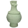 Pomax Objets De Décoration-MOMO - objet déco - papier mâché - DIA 30 x H 52,5 cm - vert pâle