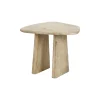 Pomax Tables Basses | Tables-MONTREAL - table basse - bois de mangier / métal - L 60 x W 60 x H 50 cm - naturel