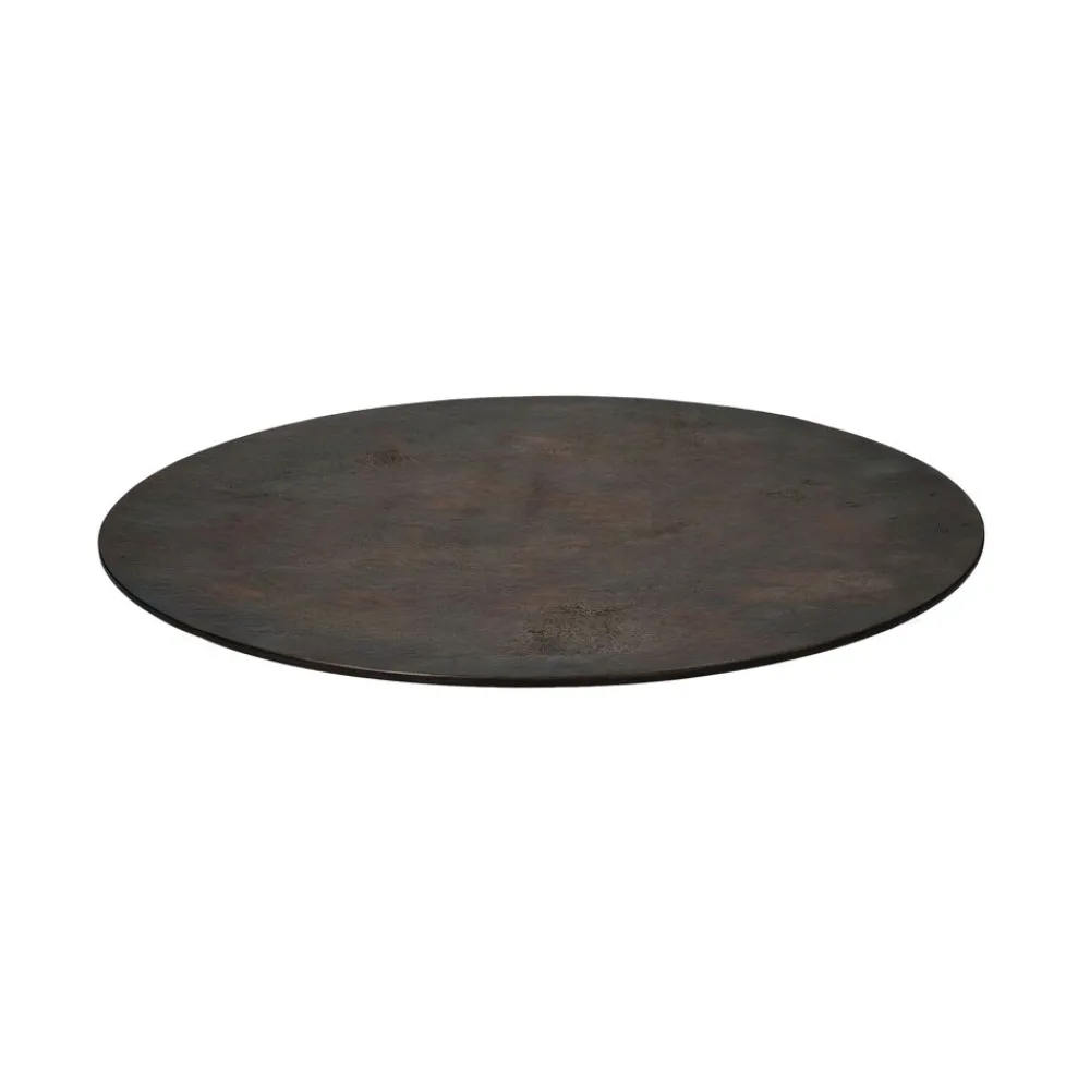 Pomax Concepts Modulaires-MORGAN - dessus de table - aluminium - DIA 45 x H 0,8 cm - bronze