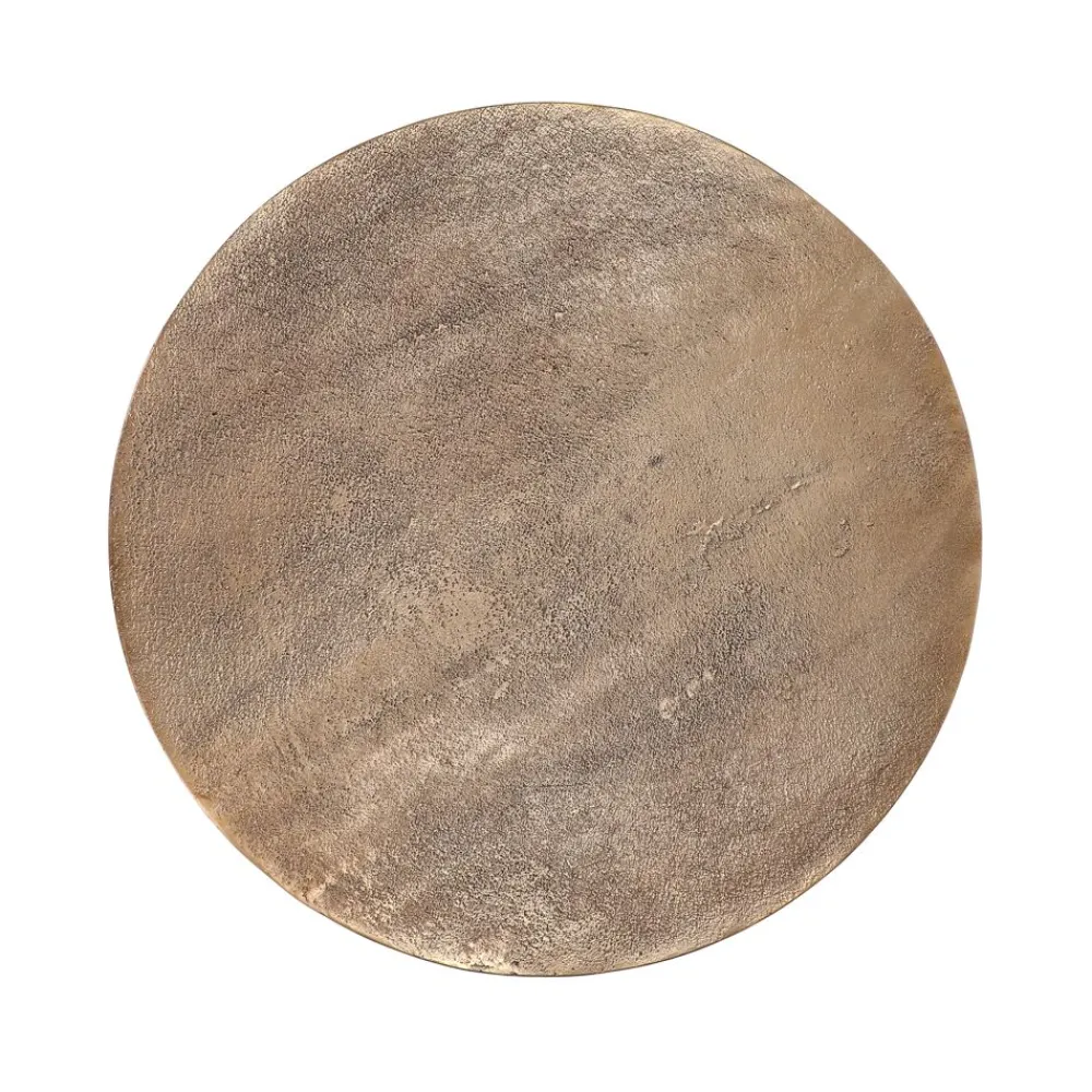 Pomax Concepts Modulaires-MORGAN - dessus de table - aluminium - DIA 45 x H 0,8 cm - or