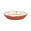 Pomax Vaisselle-MYKONOS - blate - porcelaine - DIA 20 x H 3,5 cm - jaune
