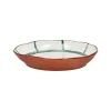 Pomax Vaisselle-MYKONOS - blate - porcelaine - DIA 20 x H 3,5 cm - vert
