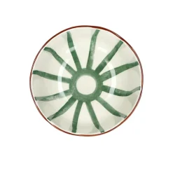 Pomax Vaisselle-MYKONOS - bol à soupe - porcelaine - DIA 15,2 x H 6 cm - vert