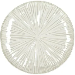 Pomax Vaisselle-MYSA - assiette plate - porcelaine - DIA 26,2 x H 2,6 cm - blanc
