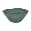 Pomax Vaisselle-MYSA - bol à pâtes - porcelaine - DIA 19,8 x H 8,8 cm - gris bleu
