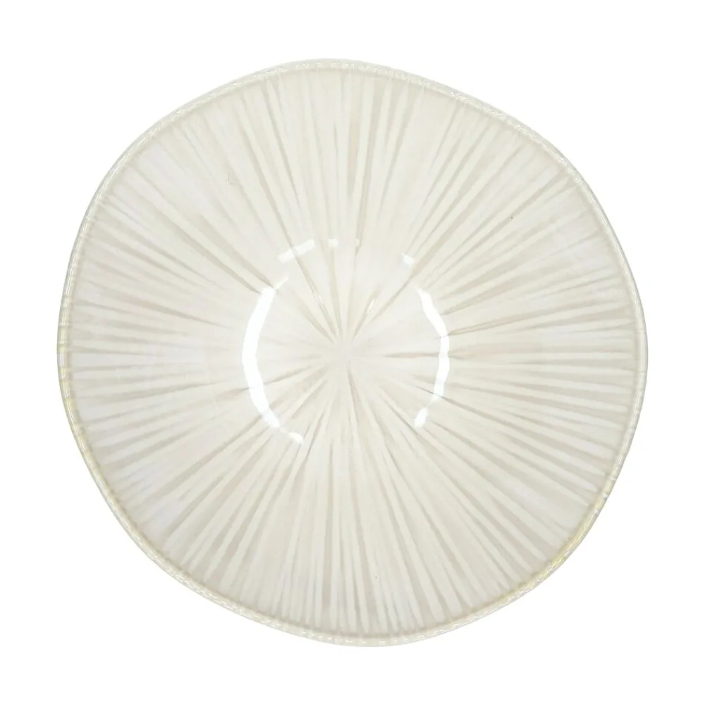 Pomax Vaisselle-MYSA - bol à pâtes - porcelaine - DIA 19,8 x H 8,8 cm - blanc