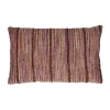 Pomax Coussins-NATARAJ - coussin - lin / viscose - L 50 x W 30 cm - prume