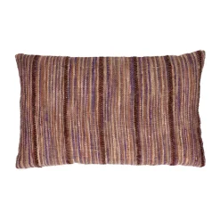 Pomax Coussins-NATARAJ - coussin - lin / viscose - L 50 x W 30 cm - prume