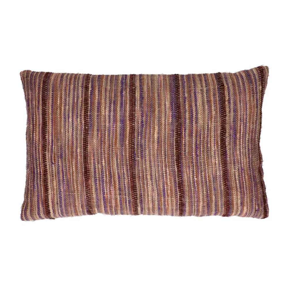 Pomax Coussins-NATARAJ - coussin - lin / viscose - L 50 x W 30 cm - prume