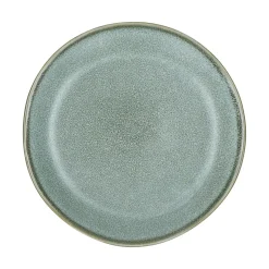 Pomax Vaisselle-NÉBOA - assiette à dessert - grès - DIA 21,2 x H 2,5 cm - gris bleu
