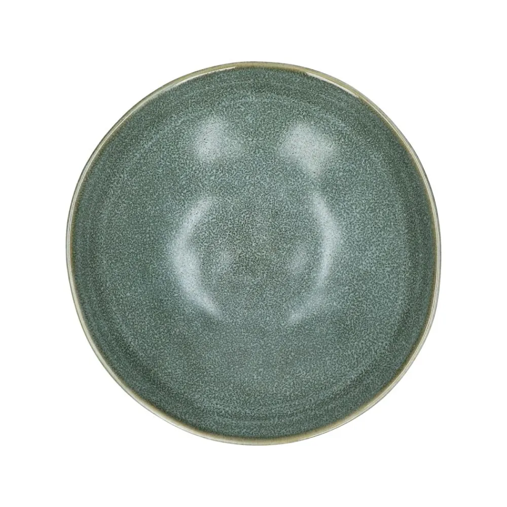 Pomax Vaisselle-NÉBOA - bol à soupe - grès - DIA 20 x H 6,5 cm - gris bleu