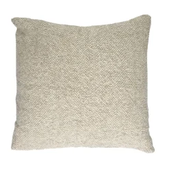 Pomax Coussins-NOGARA - coussin - lin / coton - L 50 x W 50 cm - naturel