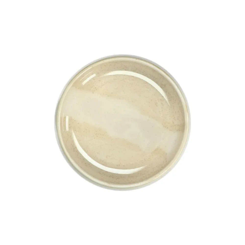 Pomax Vaisselle-NOUGAT - bol à céréales - porcelaine - DIA 15,7 x H 5,4 cm - beige