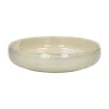Pomax Vaisselle-NOUGAT - bol à pâtes - porcelaine - DIA 25 x H 5,5 cm - beige