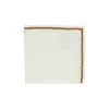 Pomax Linge De Table-OLIVE - serviette - lin / coton - L 45 x W 45 cm - rouille