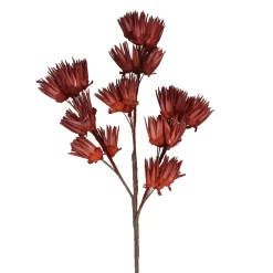 Pomax Fleurs-ORPHEA - fleur artificielle - synthétique - H 95 cm - rouge