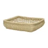 Pomax Paniers À Pain, Couverts Et Serviettes-OSTERIA - panier à serviettes - papier - L 22 x W 22 x H 6 cm - écru