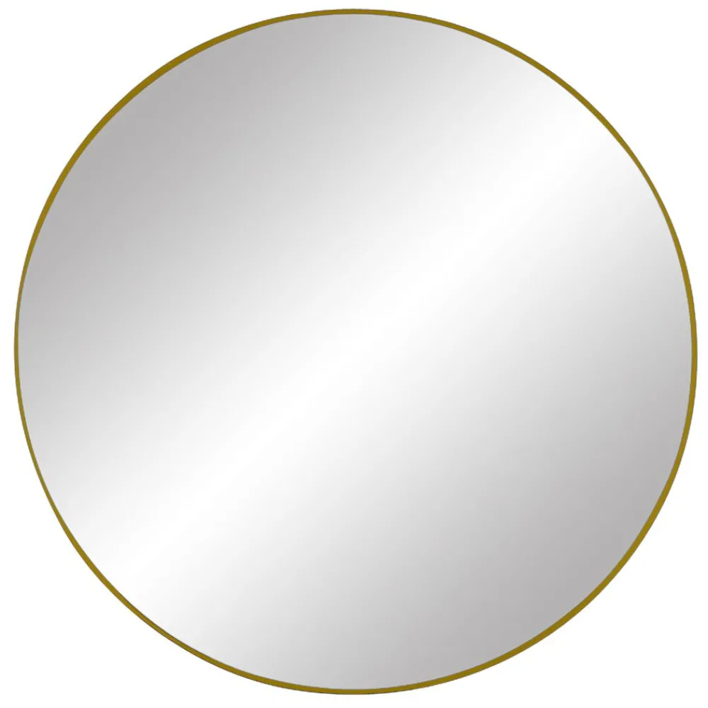 Pomax Miroirs-PALACE - miroir - métal - DIA 90 x W 3 cm - or