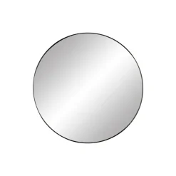 Pomax Miroirs-PALACE - miroir - métal - DIA 30 x W 3 cm - noir