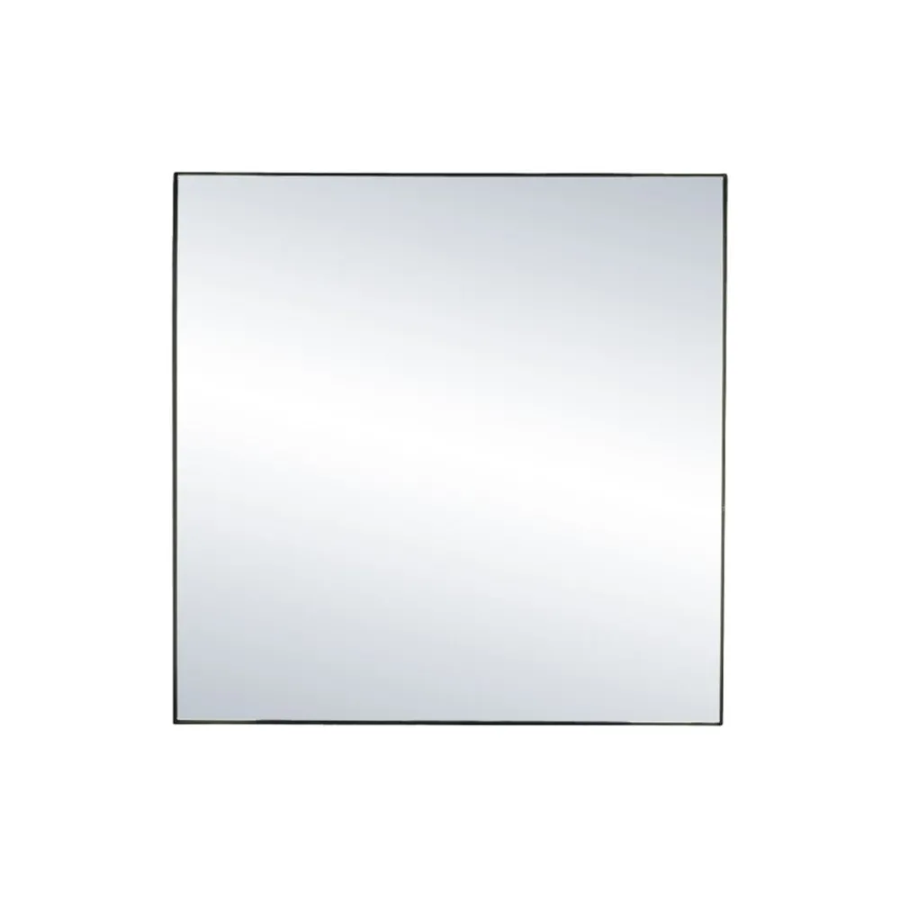 Pomax Miroirs-PALACE - miroir - métal - L 40 x W 3 x H 40 cm