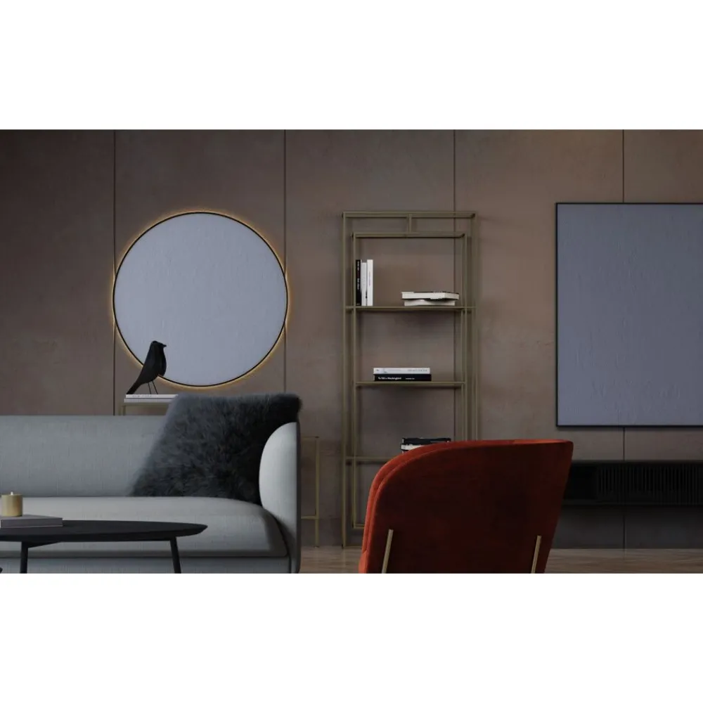 Pomax Miroirs-PALACE - miroir - métal - L 80 x W 3 x H 118 cm