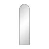 Pomax Miroirs-PALACE - miroir - métal / verre miroir - L 40 x W 3 x H 198 cm - noir