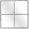 Pomax Miroirs-PALACE - miroir 4 parties - métal - L 80 x W 3,5 x H 80 cm