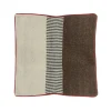 Pomax Coussins De Sol | Coussins-PAMPLONA - coussin - laine / coton - L 60 x W 60 cm - brun