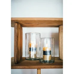 Pomax Photophores / T-lights-PATTI - photophore - verre - DIA 20,25 x H 30,5 cm - transparent
