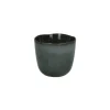 Pomax Vaisselle-PAULINE - gobelet - grès - DIA 8 x H 7,4 cm - gris