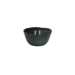 Pomax Vaisselle-PAULINE - mini bol - grès - DIA 9 x H 4,5 cm - gris