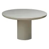 Pomax Tables-PIASTRO - table - enduit à la chaux - DIA 150 x H 76 cm - gris