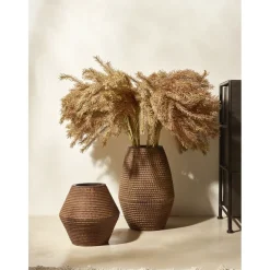Pomax Plantes-PLANDAI - plante artificielle - synthétique / métal - H 114 cm - rose