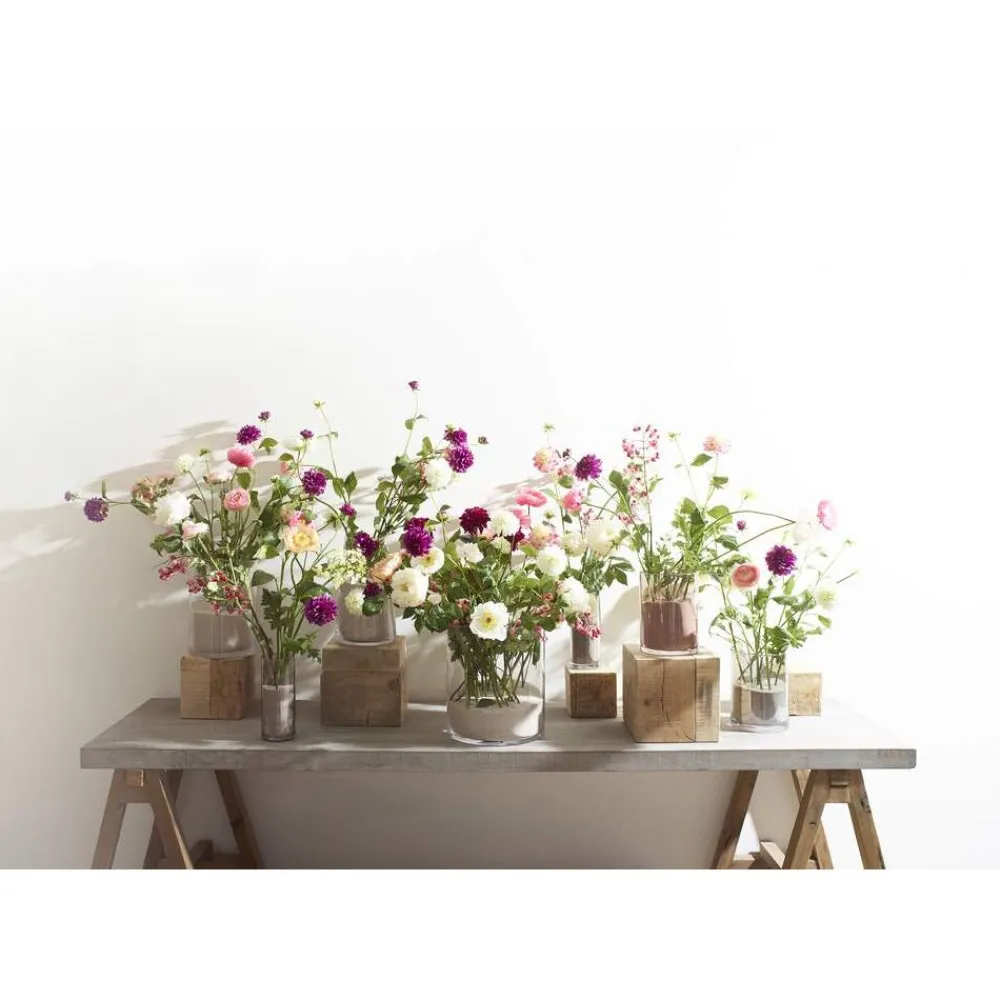 Pomax Fleurs-POPPY - fleur artificielle - synthétique - H 63 cm - fuchsia