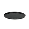 Pomax Vaisselle-PORCELINO EXPERIENCE - assiette plate - grès - DIA 27 cm - noir