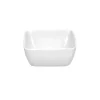 Pomax Vaisselle-PORCELINO SQUARE - bol - porcelaine - L 12 x W 12 x H 4,5 cm - blanc