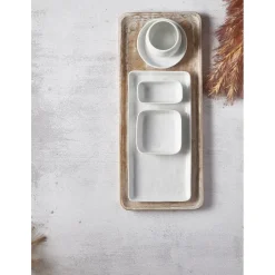 Pomax Vaisselle-PORCELINO SQUARE - gobelet - porcelaine - DIA 7 x H 5 cm - blanc