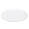 Pomax Vaisselle-PORCELINO WHITE - assiette à dessert - ovale - porcelaine - L 23 x W 19 x H 1 cm