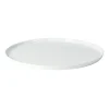 Pomax Vaisselle-PORCELINO WHITE - assiette de présentation - porcelaine - DIA 31 x H 1,3 cm