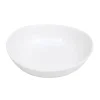 Pomax Vaisselle-PORCELINO WHITE - bol à soupe - ovale - porcelaine - L 17 x W 16 x H 4 cm