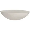 Pomax Tables Basses | Tables-PRETORIA - table basse - enduit à la chaux / métal - DIA 85 x H 25 cm - blanc cassé
