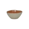 Pomax Vaisselle-PRIMEVAL - bol à céréales - porcelaine - L 16,3 x W 15 x H 6,5 cm - terracotta